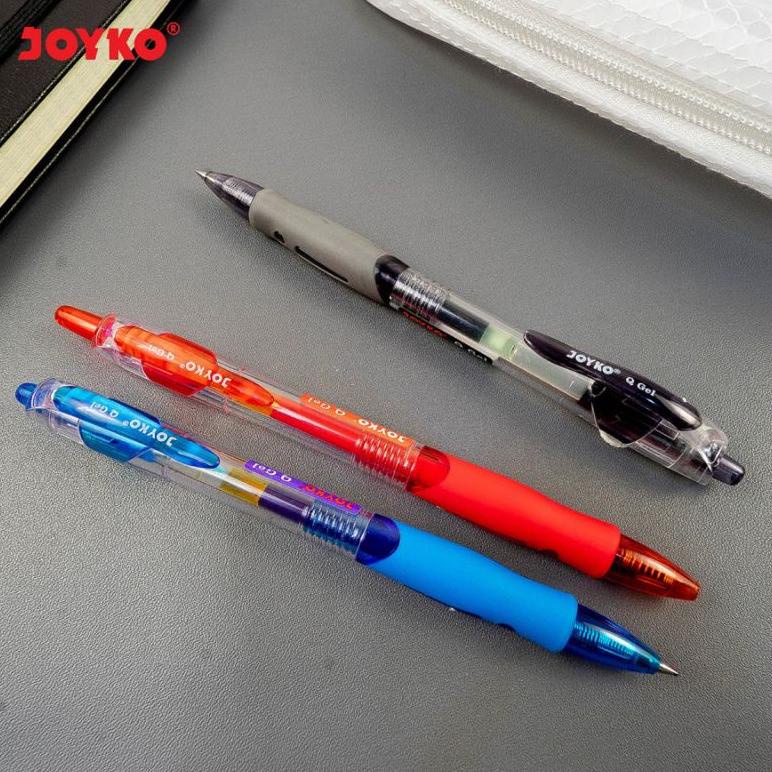 

ORIGINAL Pulpen Gel Joyko Gp-265 Q Gel 0.5mm ( 1pak/12pcs ) PROMO
