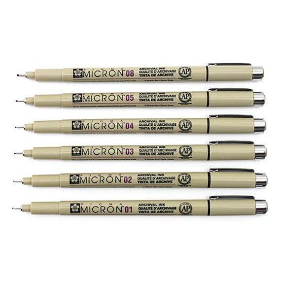 

TERMURAH Sakura Pigma Micron Drawing Pen & Brush Pen ORIGINAL PROMO