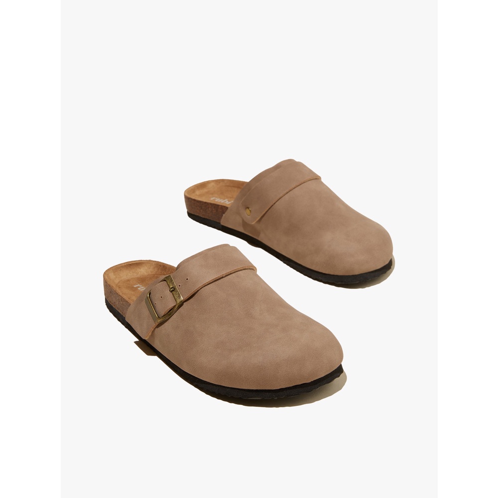 [MODEL TERKINI] Rubi - Sandal Flat - Rex Buckle Mule