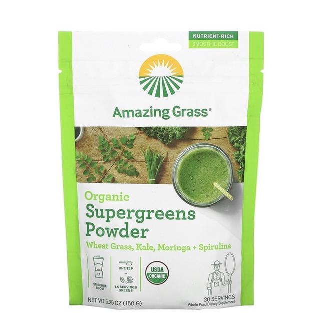 

AMAZING GRASS ORGANIC SUPERGREENS POWDER 150 G