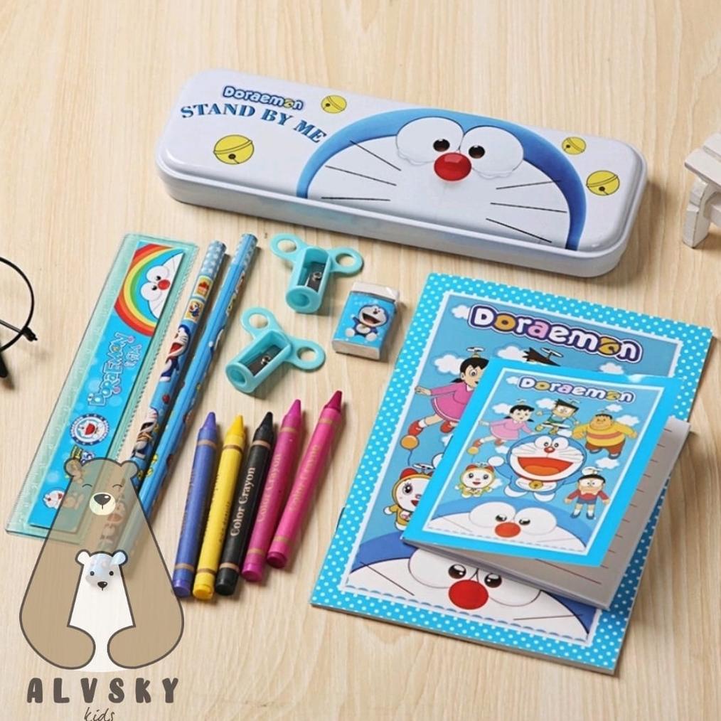 

PROMO SPECIAL STATIONARY ALAT TULIS SET 14 IN 1 / PAKET ALAT TULIS ANAK MOTIF KARTUN KARAKTER LUCU SALE