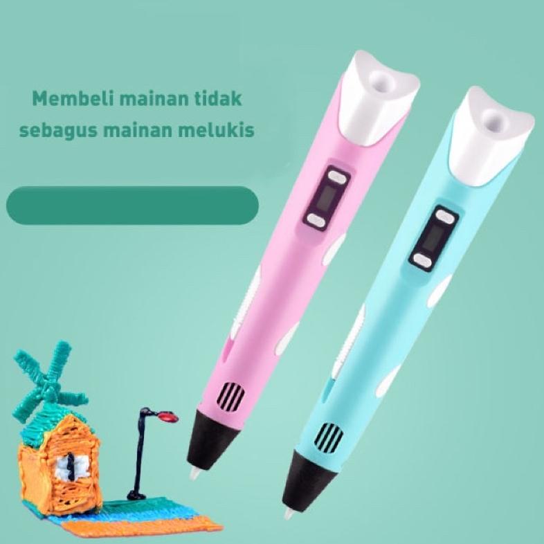 

PROMO SPECIAL [Ready stock] Pulpen 3D / Pena 3D Printing Pen / Magic 3D Stereoscopic Printing Pen SALE