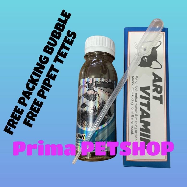 TERMURAH ART VITAMIN KUCING ARTVITAMIN ART.VITAMIN 100% original obat virus calici kucing, parvo anj