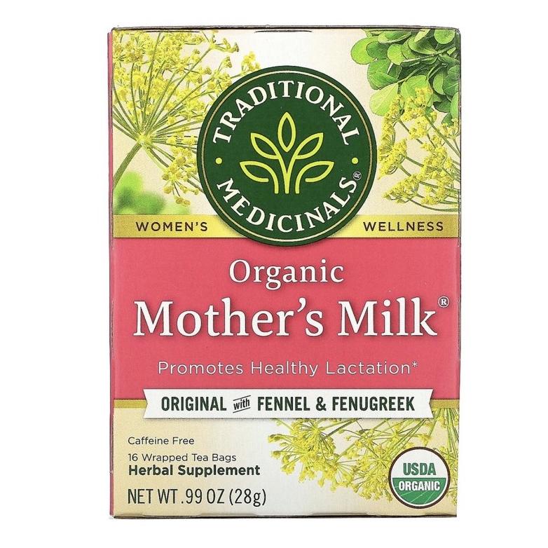 

TRADITIONAL MEDICINALS ORGANIC MOTHERS MILK 16 WRAPPED TEA BAGS