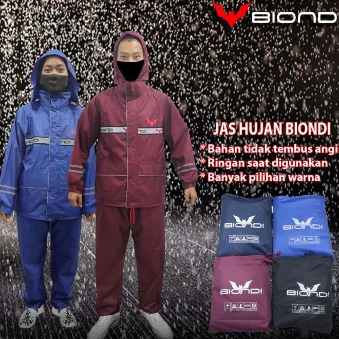  JAS HUJAN MODEL AXIO BOLAK BALIK ORIGINAL - BIONDI -