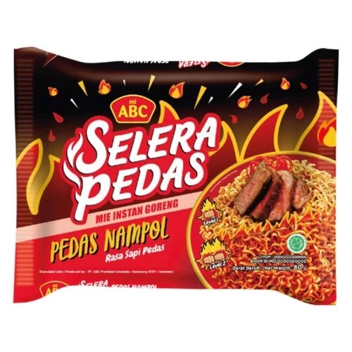 

ABC SELERA PEDAS NAMPOL 85GR /PCS