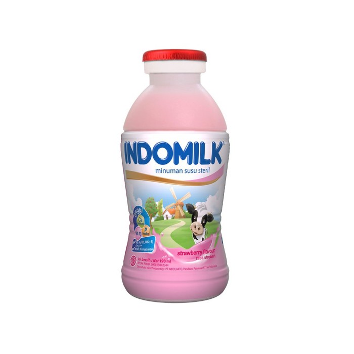 

INDOMILK STRAWBERRY 190ML /BTL