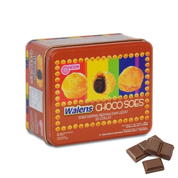 

NISSIN WALENS CHOCO SOES 350GR /KLG