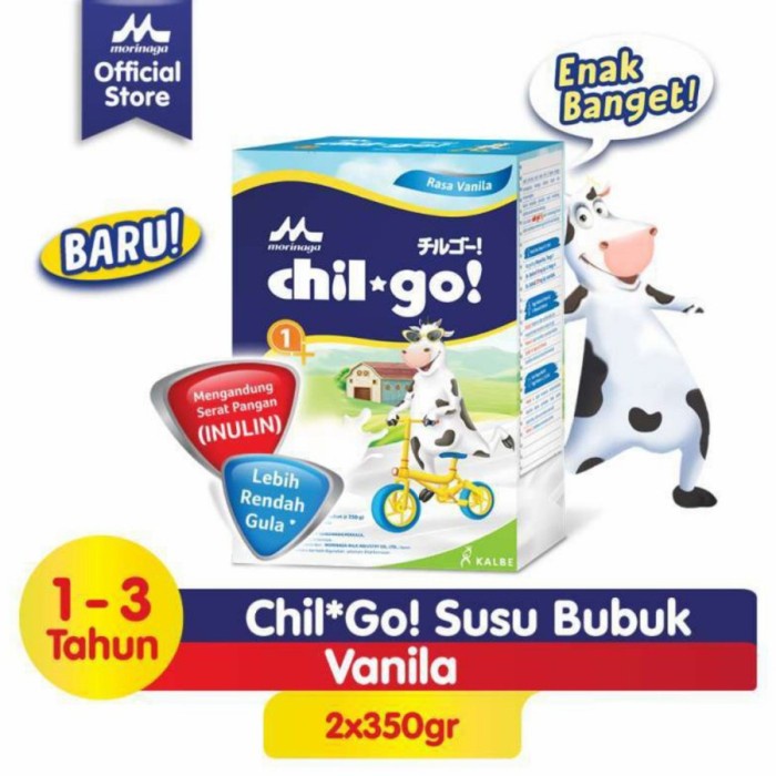 

MORINAGA CHIL GO 1+ VANILA 700GR /BOX