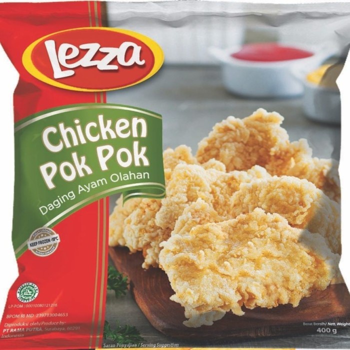 

LEZZA CHICKEN NUGGET POK - POK 400GR /PCK