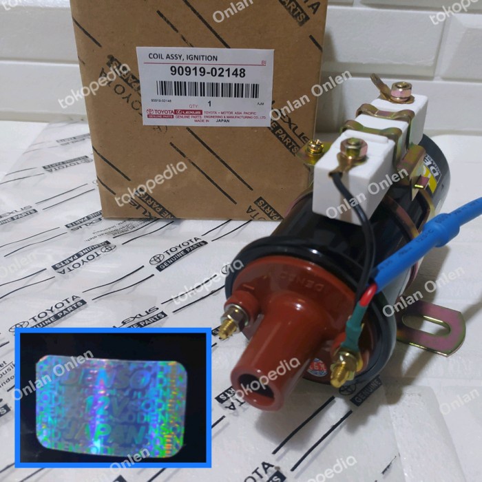 [Baru] Coil Koil Botol Panjang • Kijang 5K / 7K / Hardtop 2F / L300 • Denso Terbaru
