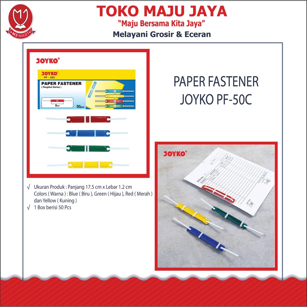 

PAPER FASTENER JOYKO PF-50C
