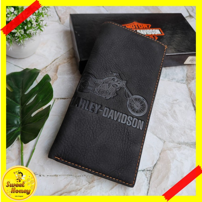 ✨Original Dompet Kulit Pria Harley Davidson Bisa Sameday