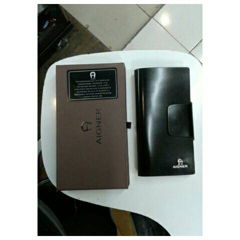 ✨Original Dompet Kulit Super Aigner Dompet SuperCeklekanKulitPria/Wanita Terbatas