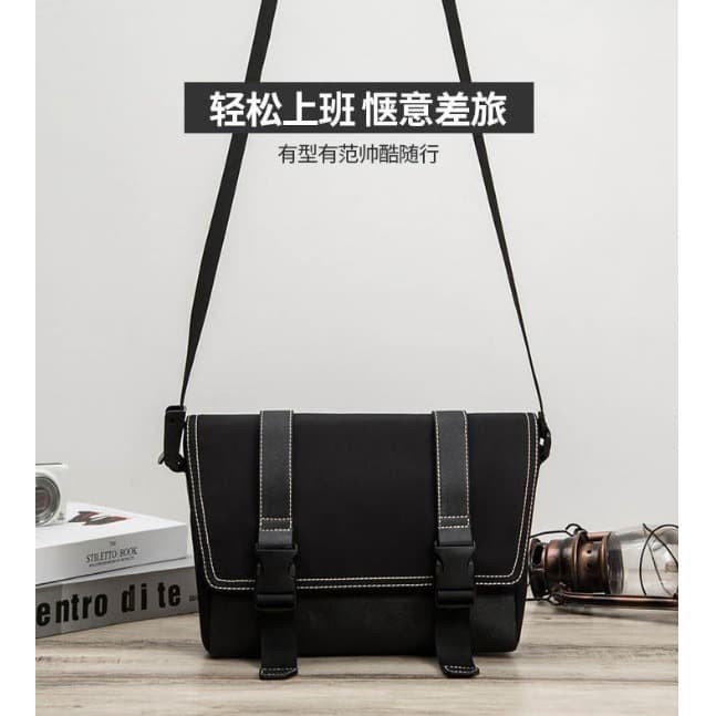 ✨Ready Tas Selempang Pria / Tas Bodypack / Tas Pinggang / Tas Sales Hti1072 Diskon