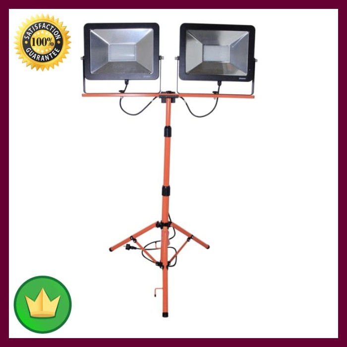 

✨Sale Krisbow Lampu Kerja Proyek Led 2X100 W 2 Mtr Bisa Gojek