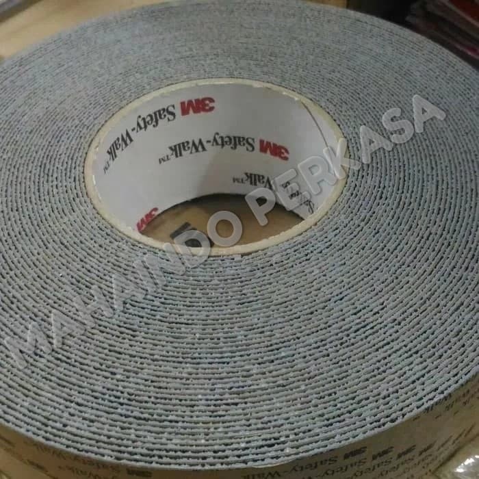 

✨Sale Safety Walk /Anti Slip 3M Series 370 Uk. 48Mm X 18 Mtr Grey Diskon