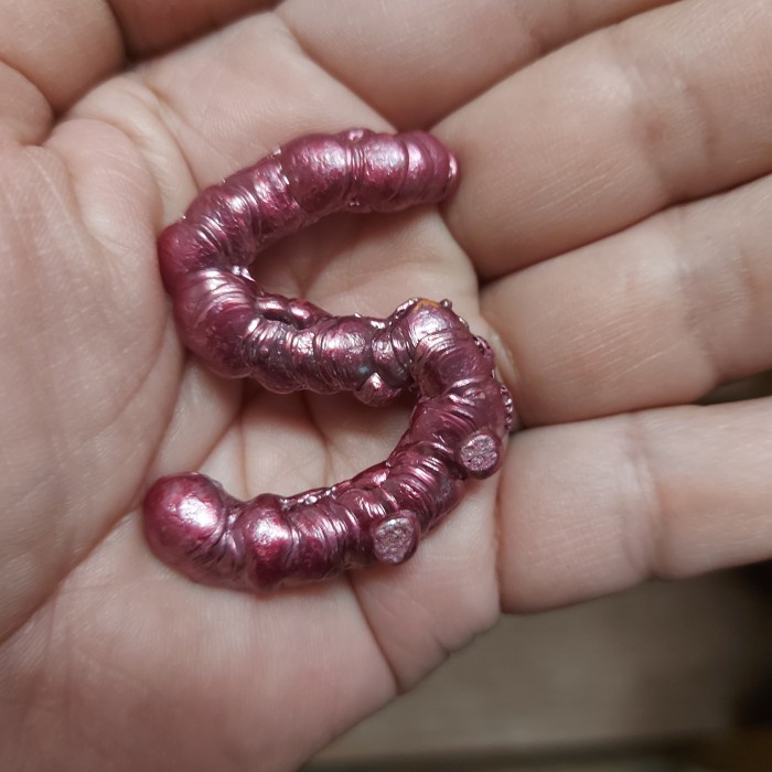 ✨Sale Super Rare Red Leklai Suriyan Racha Natural Lp Somporn Thai Terbaru