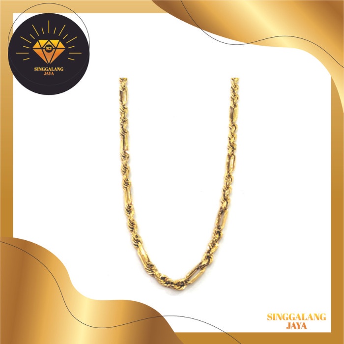 ✨Sale Kalung Emas 375 Terbaru Emas Asli Kalung Rantai Diskon