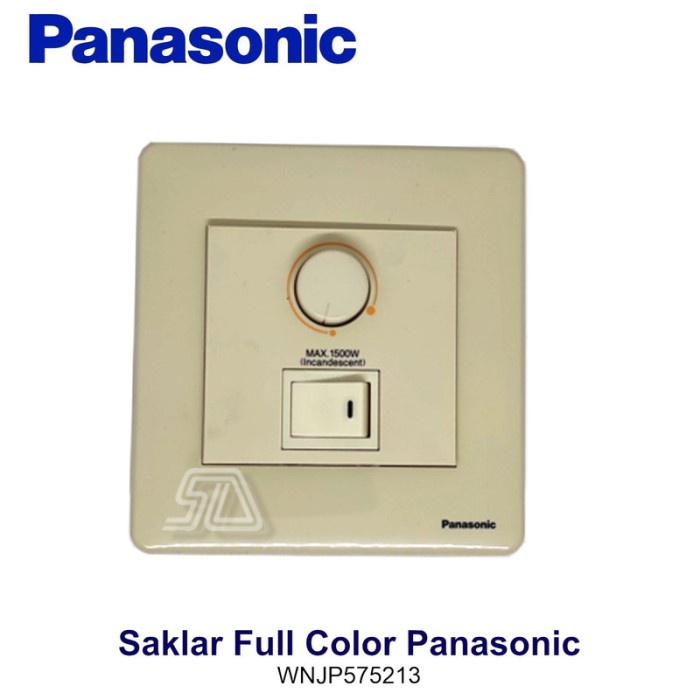 ✨Ori Panasonic Full Color Saklar Dimmer 1500W 220V - Wnjp575213 Berkualitas