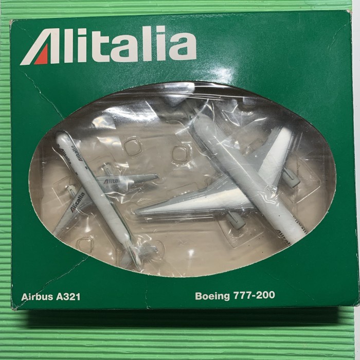 ✨New Herpa Wings 1:500 Diecast Pesawat Alitalia No Gemini Jets Dragon Wings Diskon