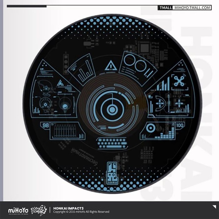 ✨New Haxxor Bunny Rabbit Theme Wireless Charger - Honkai Impact 3Rd Berkualitas