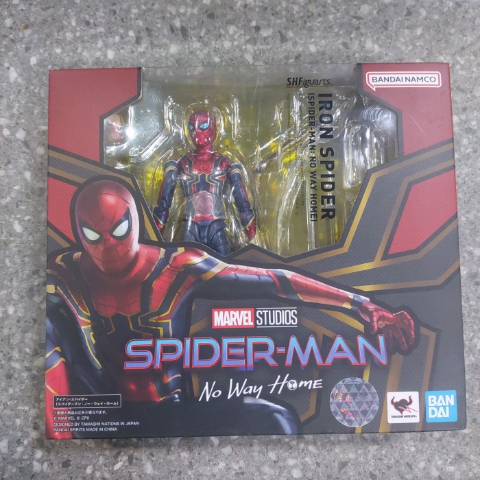 ✨New Ori Shf Iron Spider Spiderman No Way Home Berkualitas