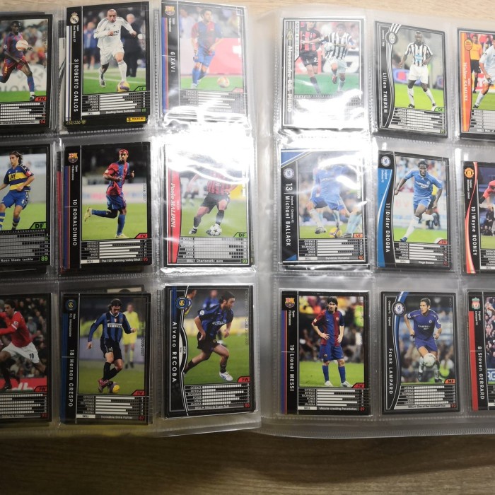 ✨Baru Wccf Collection Kartu Bola Soccer Card Set Of 1300 Cards Messi Ronaldo Bisa Gojek