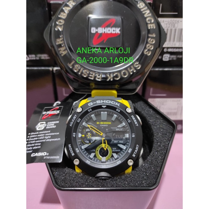 ✅Sale Casio G-Shock Ga-2000-1A9Dr/Ga-2000-1A9Dr/Ga-2000 Original - Kuning Berkualitas