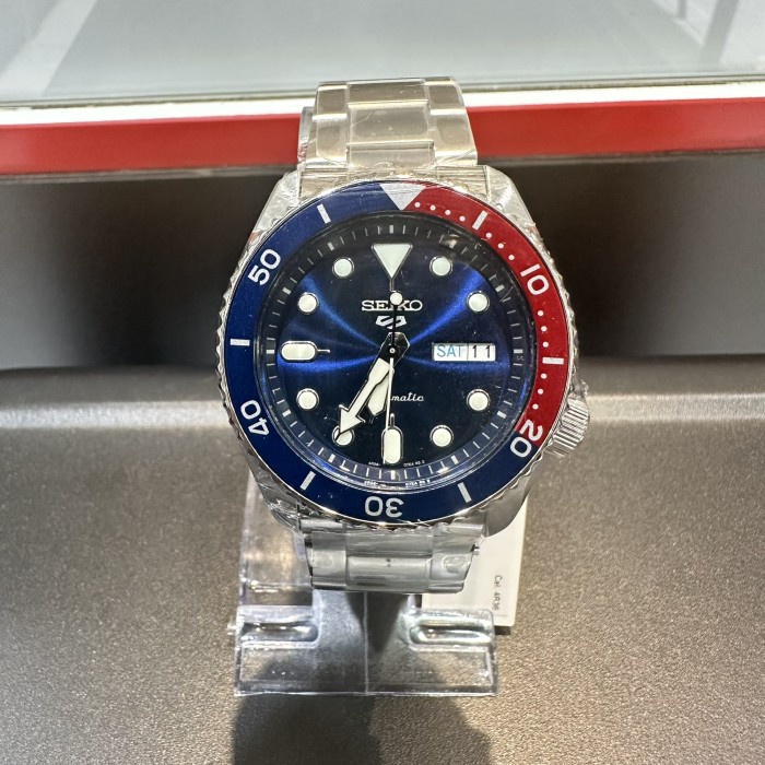✅Sale Jam Tangan Seiko 5 Diver Srpd53K1 Pepsi Original Automatic Diskon