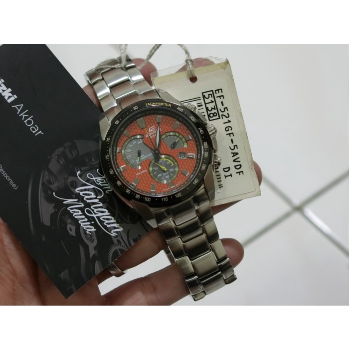 ✅Sale Jam Tangan Casio Edifice Ef-521Gf-5Avdf Original Ef-521Gf Diskon