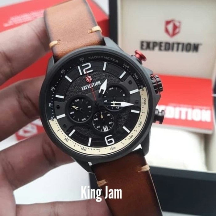 ✅Ready Jam Tangan Pria Expedition E6796/ E 6796 Original Brown Terbatas