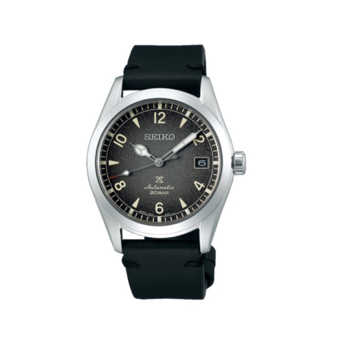 ✅Sale Seiko Prospex Alpinist Spb159J1 Black Dial Black Leather Strap Spb159 Diskon