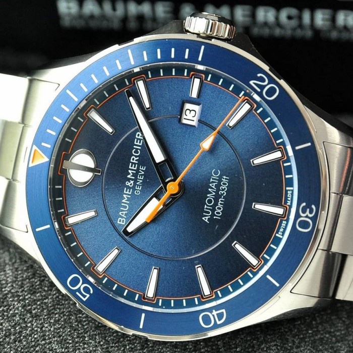 ✅Ori BaumeMercier Clifton Club 42Mm Jam Pria Terbaru