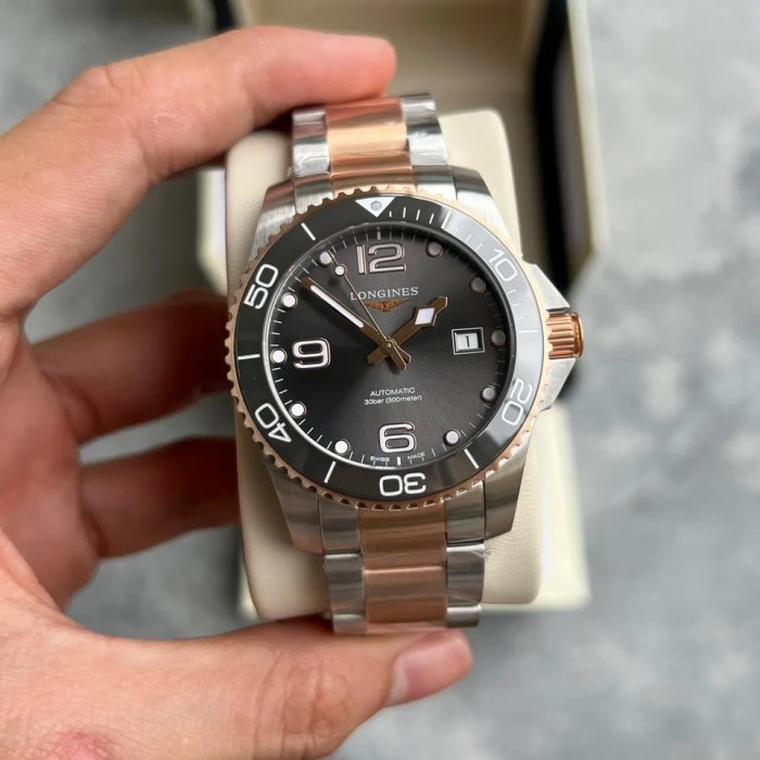 ✅Ori Longines Hydroconquest Two Tone Terbaru