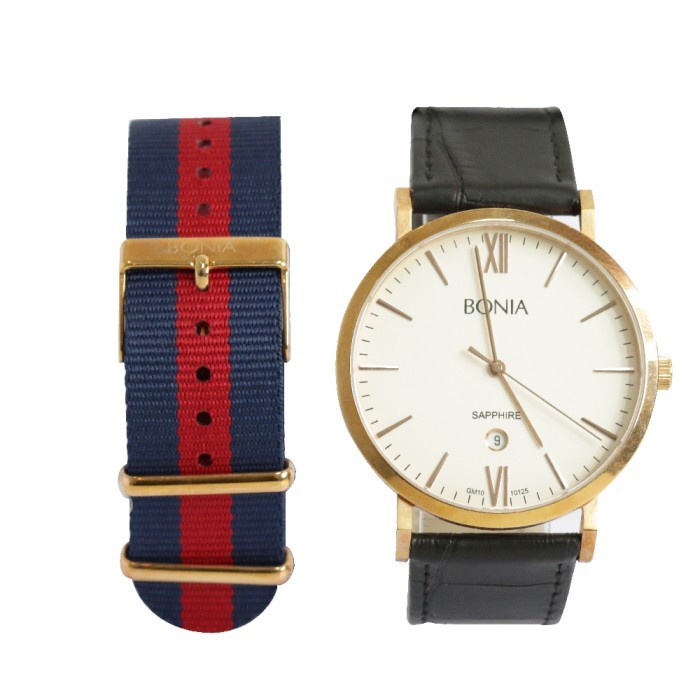 ✅Ori Jam Tangan Bonia Jam Tangan Pria B10125-1563Sb Original Limited