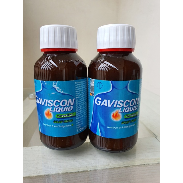 Gaviscon peppermint Liquid 200 mL asli ampuh