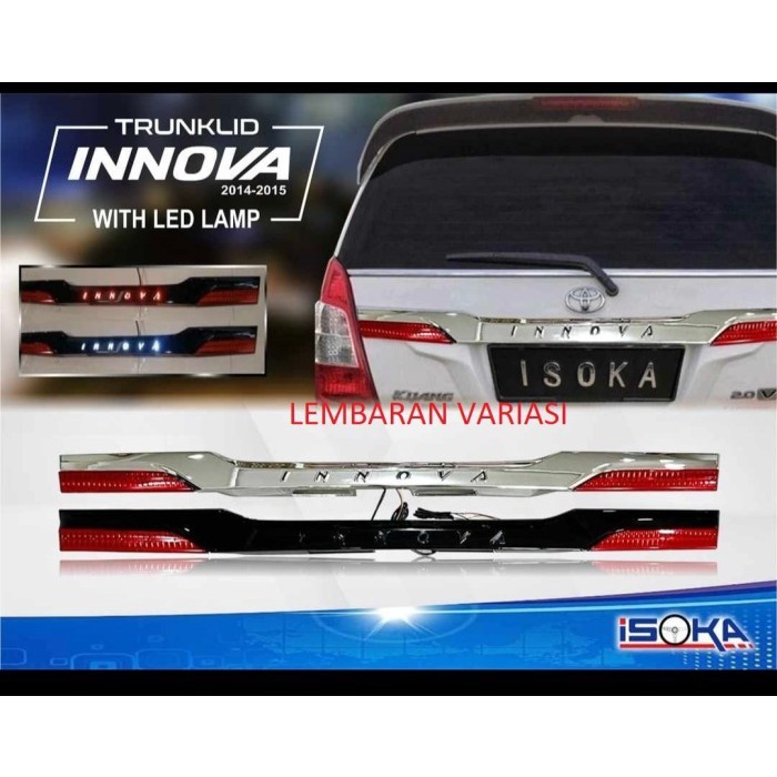 [Original] Trunk Lid Led Innova 2014 - 2015 / Trunklid Grand Innova Led Limited