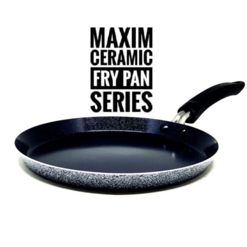 Maxim Neostone Frypan Crepes Crepiere Pan Anti Lengket Ceramic 25 cm