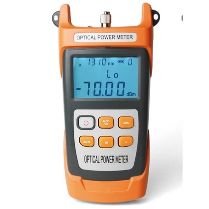 Promo Opm Optical Power Meter Amg Opm Amg Fiber Optic Fo (Orange)