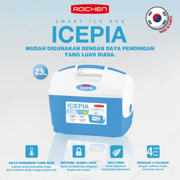 Promo Roichen Icepia 23 Liter - Ice Cooler Box