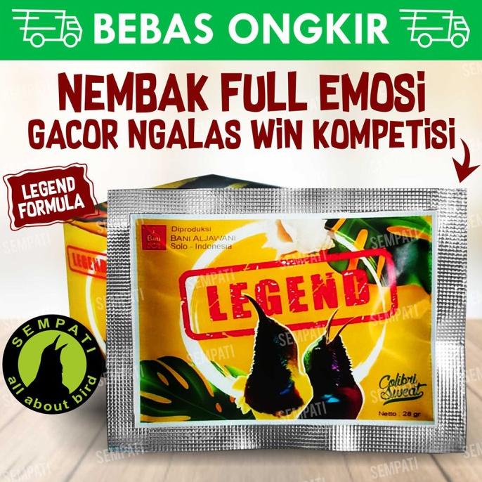 PG SALE !!! NECTAR COLIBRI SWEAT LEGEND PAKAN MINUM HARIAN BURUNG COLIBRI KOLIBRI - SIAP KIRIM