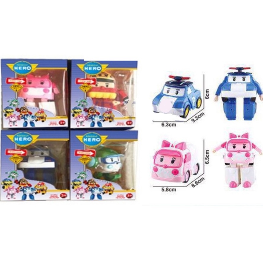 Mainan Robot Poli Helly Robocar poli Robot Poli Harga Satuan / MAINAN ANAK FIGURE ROBBOCAR POLLI