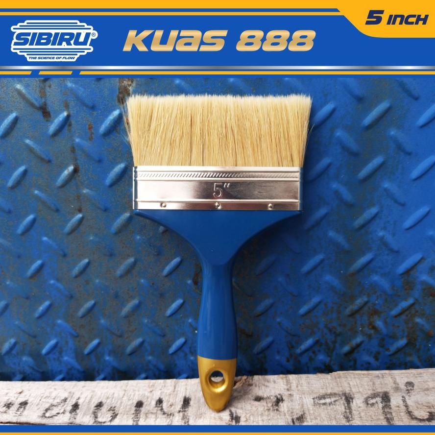 

Kekinian Kuas Tangan Sibiru seri 888 ukuran 5 inch .,