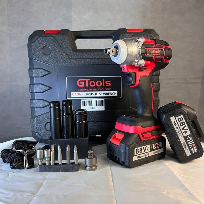 Impact Wrench Gtools Eropa Gt06 Mesin Pembuka Baut Ban Roda Truck Ready
