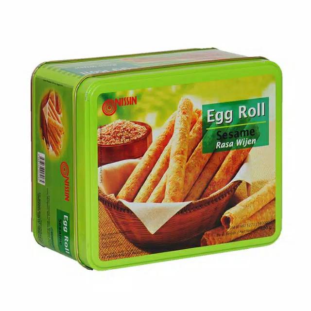 

NISSIN EGG ROLL RASA WIJEN KALENG 300 gram