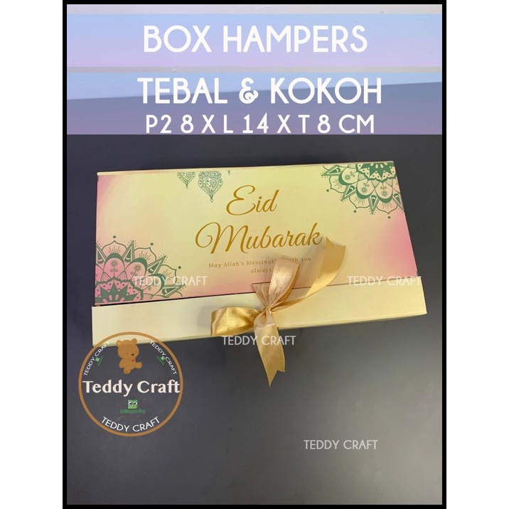 

GRATIS ONGKIR BOX HAMPERS EID MUBARAK - IDUL FITRI KOTAK KUE - PARCEL BINGKISAN !!!!!