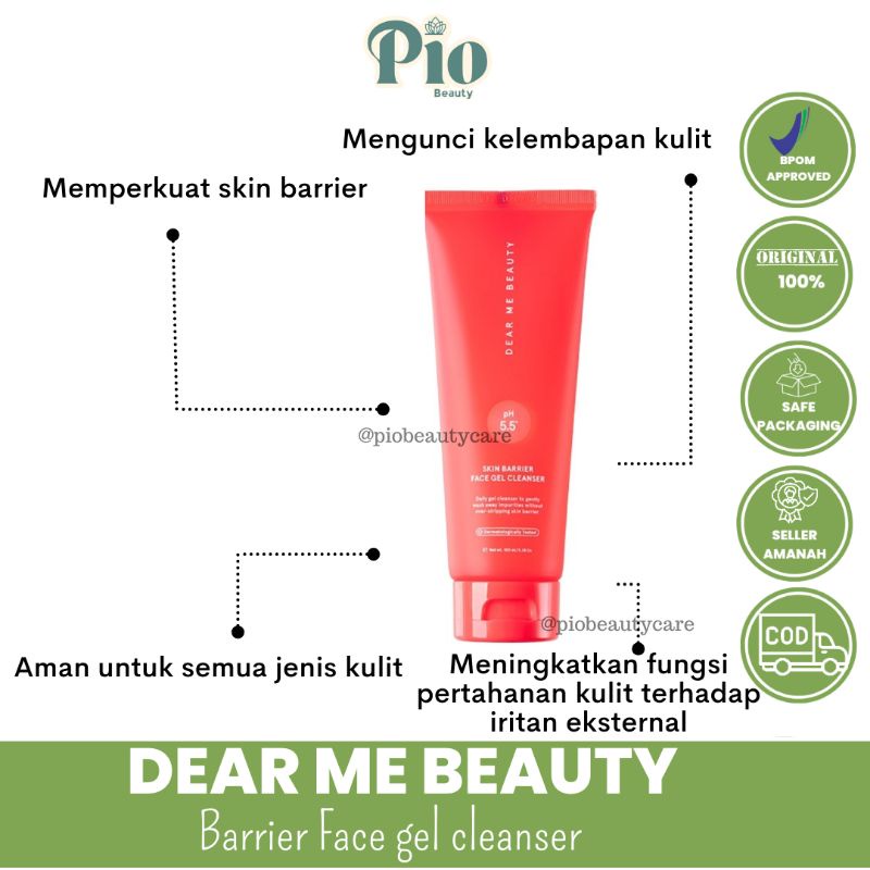 DEAR ME BEAUTY FACE WASH BARRIER CERAMIDE
