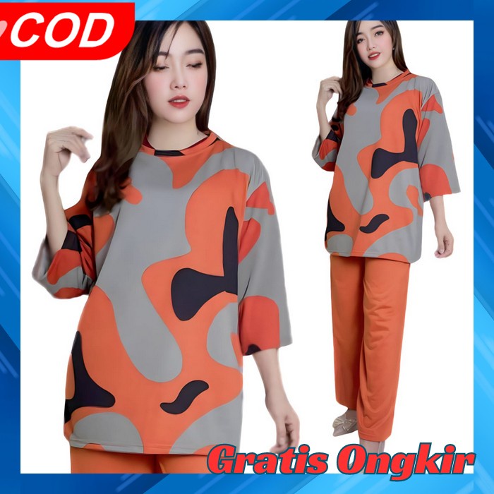 Setlan Remaja Dewasa Bsju Swtelan Terbaru Modern One Sat Harian Remja Cewk Bsju Hengout Santai Baju 