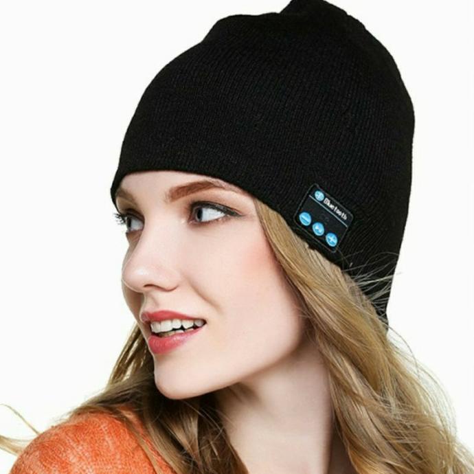 TOPI KUPLUK BLUETOOTH BEANI MUSIC / TOPI KUPLUK BEANI MULTI FUNGSI